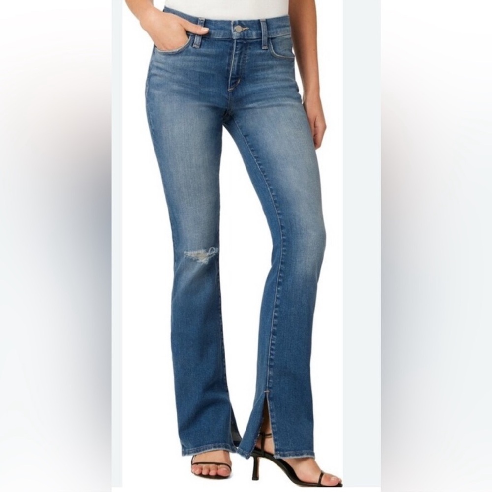 Joe's Jeans Blue Flare & Wide Leg Denim